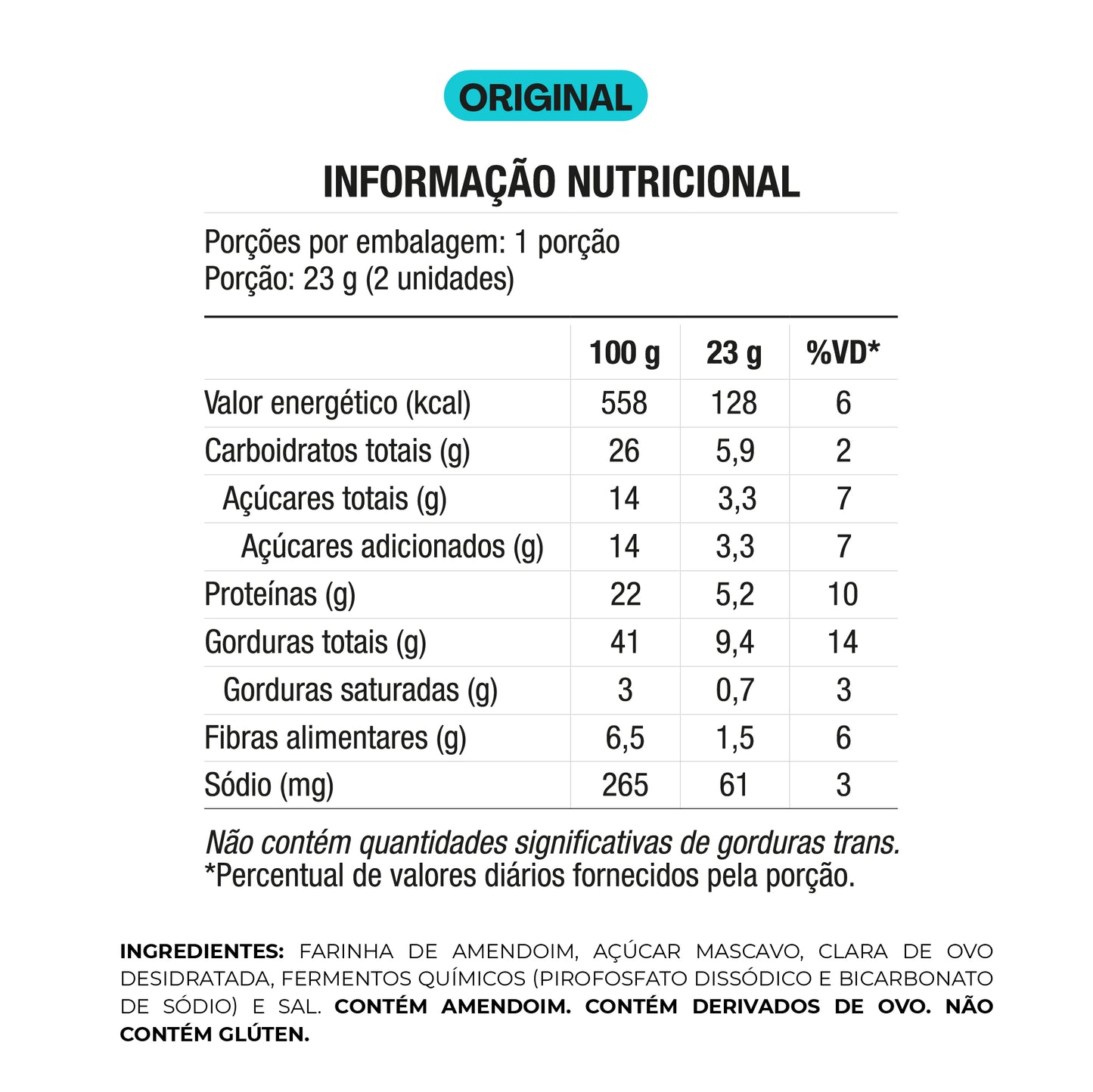 Croquinole de Amendoim, 23g